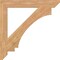 Ekena Millwork Imperial Slat Smooth Bracket, Western Red Cedar, 5 1/2"W x 46"D x 46"H BKT06X46X46IMP06SWR - alternate 2